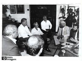 Conferência de Cúpula Ibero-Americana, 3ª (Salvador-BA, 15 jul. 1993).  / Crédito: Lula Marques/Folha Imagem.