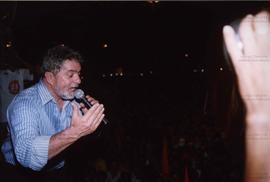 Comício da candidatura &quot;Lula Presidente&quot; (PT) nas eleições de 2002 (Aracajú-SE, 2002) /...