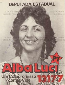 Alba Luci: Um compromisso com a Vida. (Data desconhecida, Local desconhecido).
