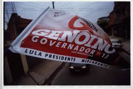 Carreta da candidatura &quot;José Genoino Governador&quot; (PT) nas eleições de 2002 ([Osasco-SP?...