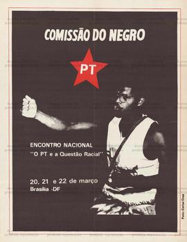 Comissão do Negro . (20 a 22 mar. 1986, Brasília (DF)).