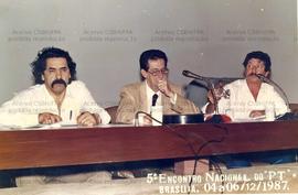 Encontro Nacional do PT, 5º (Brasília-DF, 4-5 dez. 1987) – 5º ENPT [Senado Federal] / Crédito: Au...