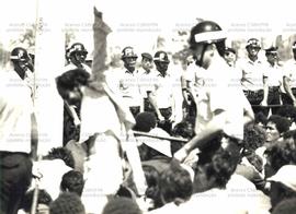 [Atividades de greve dos trabalhadores da construção civil?] ([Belo Horizonte-MG?], 1979). / Créd...