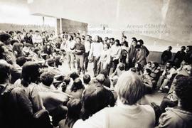 Congresso da UEE-SP (Local desconhecido, 1981). Crédito: Vera Jursys