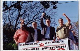 Atividade da candidatura &quot;Genoino Governador&quot; (PT) nas eleições de 2002 (Jundiaí-SP, 20...