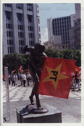 1o. de Maio (São Paulo-SP, 1 mai. 2001). / Crédito: Autoria desconhecida