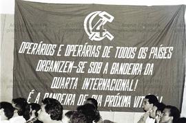 Debate organizado pelo jornal Causa Operária, com presença de Altamira (São Paulo-SP, data descon...