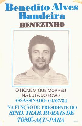 Benedito Alves Bandeira: Benezinho (Brasil, Data desconhecida).