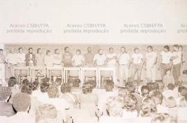 Eleição da Direção Estadual da CUT-SP (São Bernardo do Campo-SP, 1984). Crédito: Vera Jursys