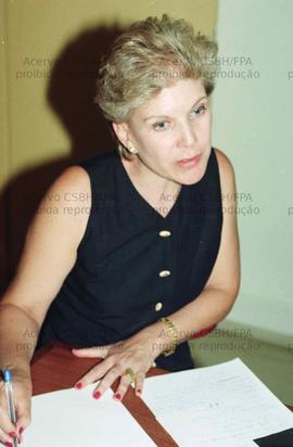Reunião da candidatura “Marta governadora” (PT) com Afubesp nas eleições de 1998 ([São Paulo-SP?]...