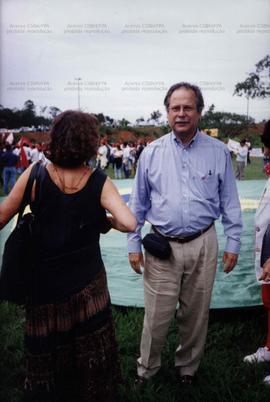 Marcha dos Cem Mil (Brasília, 26 ago. 1999). / Crédito: [Mjaian Luiz Alves?]