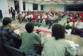 Palestra com MST organizada pelo Sindicato dos Bancários de São Paulo, Osasco e Região (Osasco-SP...
