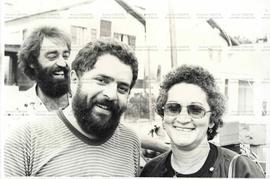 Lula em evento não identificado nas eleições de [1982?] (São Paulo, 1982?]). / Crédito: Autoria d...