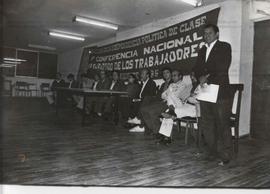 1a. Conferência Nacional pelo Partido dos Trabalhadores (Peru, 1 a 3 nov. 1985). / Crédito: Autoria desconhecida