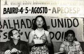 Congresso Estadual dos Professores da APEOESP (Bauru-SP, 4-5 ago. 1979). / Crédito: Autoria desco...