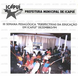 Exposição de Projetos Educacionais da Prefeitura de Icapuí (CE) na gestão do PT (Icapuí-CE, 1992-...