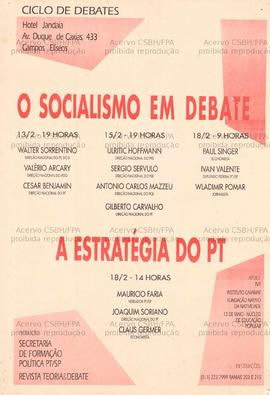 O Socialismo em debate (São Paulo (SP), 13-18/02/0000).