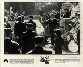 Cena do filme “O poderoso Chefão: parte 3” (Local desconhecido, [1974?]). / Crédito: Emilio Lari.