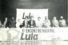 Encontro Nacional do PT, 6º (São Paulo-SP, 16-18 jun. 1989) – 6º ENPT [Colégio Caetano de Campos] / Crédito: Roberto Parizotti