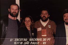 Encontro Nacional do PT no Colégio Caetano de Campos, 6o (São Paulo-SP, 16-18 jun. 1989). / Crédi...