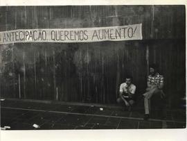 Assembleia dos funcionários da Light (São Paulo-SP, 4 jun. 1979). / Crédito: Saggese.