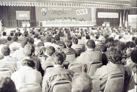 Congresso do Sindicato dos Metalúrgicos de São Bernardo do Campo e Diadema, 5º (São Bernardo do Campo-SP, out. 1987). Crédito: Vera Jursys