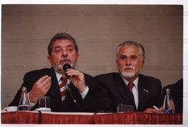 Ato da candidatura &quot;Lula Presidente&quot; (PT) nas eleições de 2002 (Local desconhecido, 200...