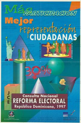 Más participacion, mejor representación ciudadanas (República Dominicana, 1997).