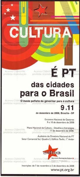 Cultura. (09 a 11 dez. 2008, Brasília (DF)).