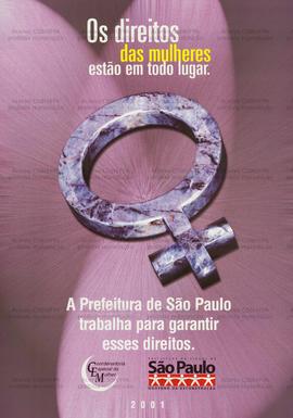 O direito das mulheres estão em todo lugar (São Paulo (SP), 2001).