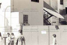 Greve dos trabalhadores de frigoríficos (Local desconhecido, mai. 1986). Crédito: Vera Jursys