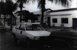 Carro do Governo de Tocantins a serviço do Comitê Collor (Tocantins, 1988). / Crédito: Oficina de...