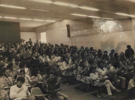 Conferência Nacional por Sindicatos Livres, 1a (Local desconhecido, 16 dez. 1979). / Crédito: Flávio Carvalho.