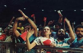 Congresso Nacional da CUT, 2º (Rio de Janeiro-RJ, 01-03 ago. 1986). Crédito: Vera Jursys