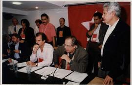 Reunião do Diretório Nacional do PT (São Paulo-SP, mai. 1998) [sede nacional]. / Crédito: Roberto...