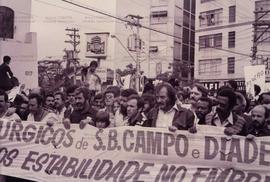Ato público pelas comemorações do 1o. de Maio no Paço Municipal ([São Bernardo do Campo-SP], 1 mai. 1981).  / Crédito: Irineu