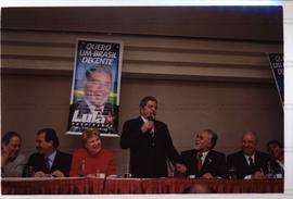 Ato da candidatura &quot;Lula Presidente&quot; (PT) nas eleições de 2002 (Local desconhecido, 200...