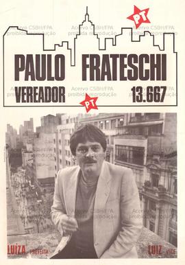 Paulo Frateschi Vereador 13667. (1988, São Paulo (SP)).