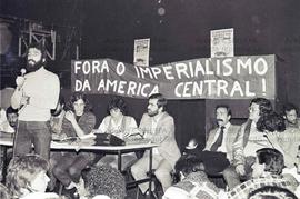 Ato contra a intervenção imperialista na América Central, organizado por CS e OSI (Local desconhe...