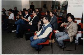 Reunião do Diretório Nacional do PT (Local desconhecido, 1998) / Crédito: Roberto Parizotti