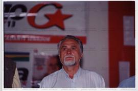 Atividade da candidatura &quot;Genoino Governador&quot; (PT) nas eleições de 2002 (São Paulo, 2002) / Crédito: Cesar Hideiti Ogata