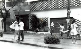 Dia da votação do segundo turno nas eleições de 1989 (São Paulo-SP, 17 dez. 1989). / Crédito: Ale...