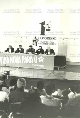 Seminário “O PT e o Marxismo”, preparatório ao 1º CPT (São Paulo-SP, 02 ago. 1991) / Crédito: Cibele Aragão