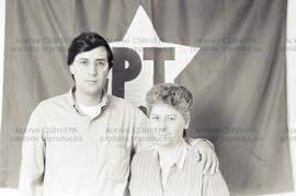 Retratos de candidaturas do PT em São Paulo nas eleições de 1990 (Local desconhecido, 23 jun. 199...