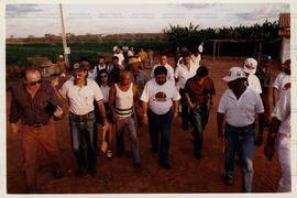 Caravana da Cidadania em roteiro da Caravana do Vale do Rio São Francisco ([Jaíba-MG?], jul. 1994...