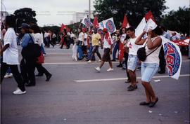 Marcha pela Reforma Agraria (Brasília-DF, 1997). / Crédito: Autoria desconhecida