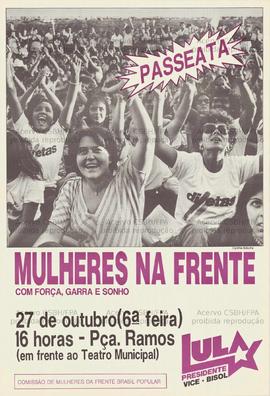 Mulheres na Frente: com força, garra e sonho. (1989, São Paulo (SP)).