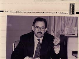 Retrato de Nelson Jobim (PMDB-RS) (Brasília-DF, 14 jul 1989 a 19 jan. 1994). / Crédito: Mila Petr...