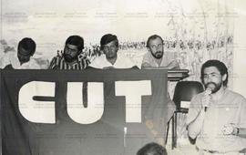 Debate no Sindicato dos Metalúrgicos de São Paulo (São Paulo-SP, 26 out. 1989). / Crédito: Sueli ...