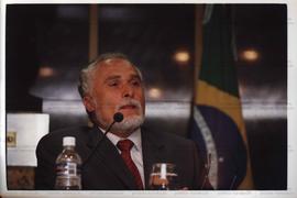 Apresentação do Programa de Governo da candidatura &quot;Genoino Governador&quot; (PT) a empresários da FIESP nas eleições de 2002 (São Paulo-SP, 2002) / Crédito: Autoria desconhecida